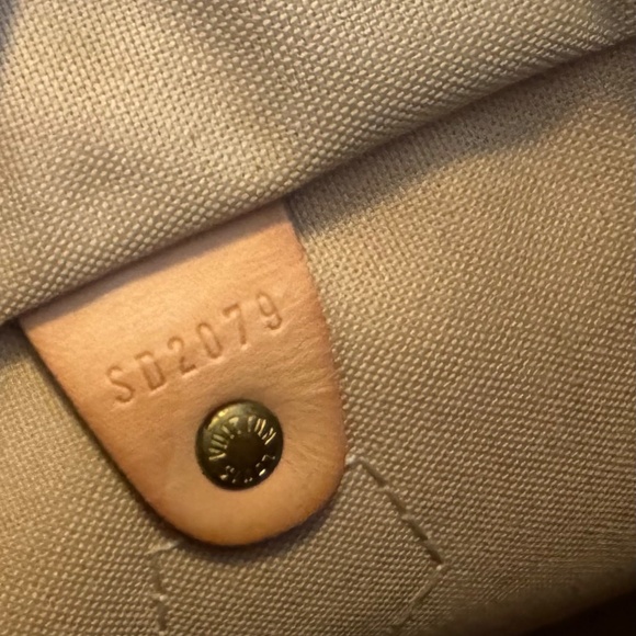 Speedy 30 Damier Azur Canvas - Picture 7 of 8